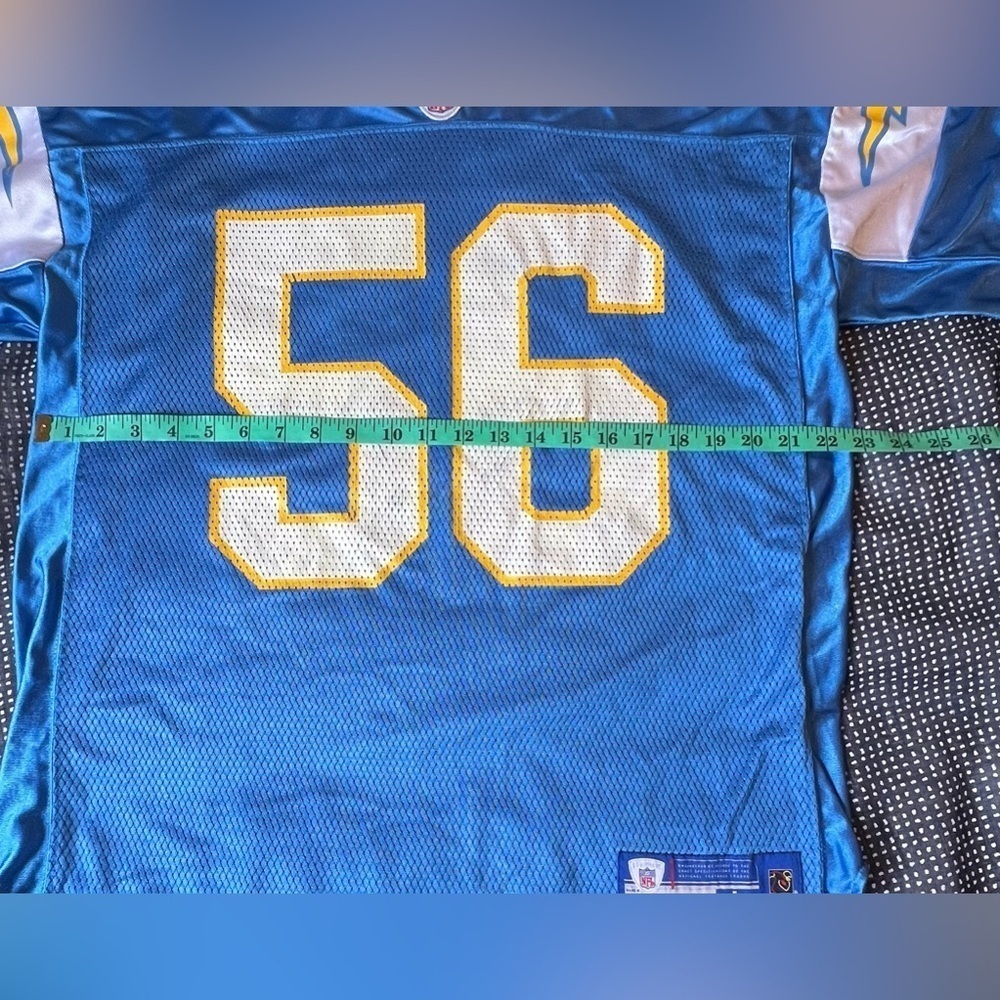 Shawne Merriman San Diego Chargers Reebok Authentic Jersey View 6